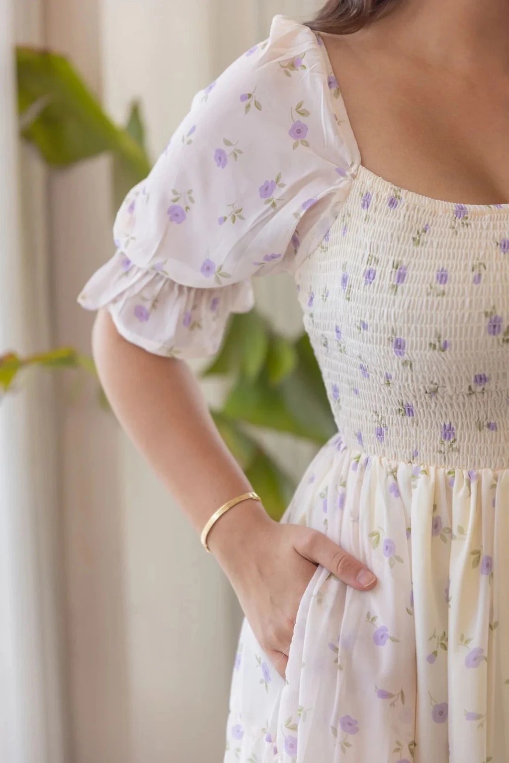 dream tree women fit and flare white midi/calf length dress dream tree women fit and flare white midi/calf length dress