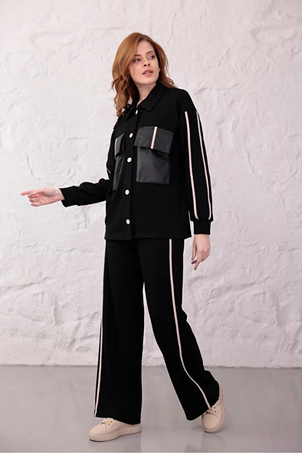 zitex modal tracksuit set with astar pocket details zitex modal tracksuit set with astar pocket details